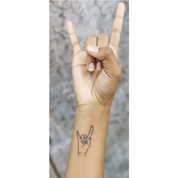 Line-art Tattoo